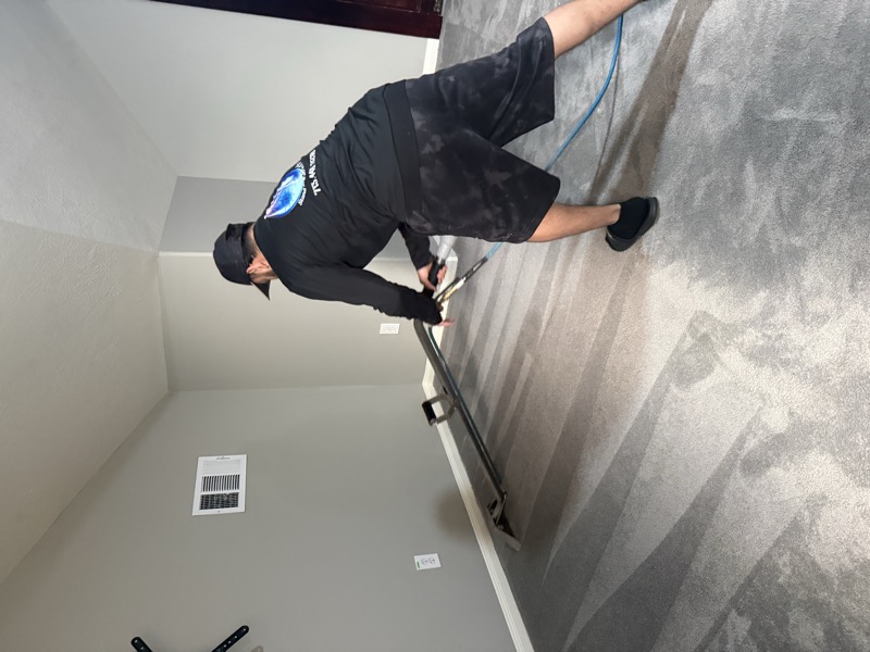Carpet cleaning result